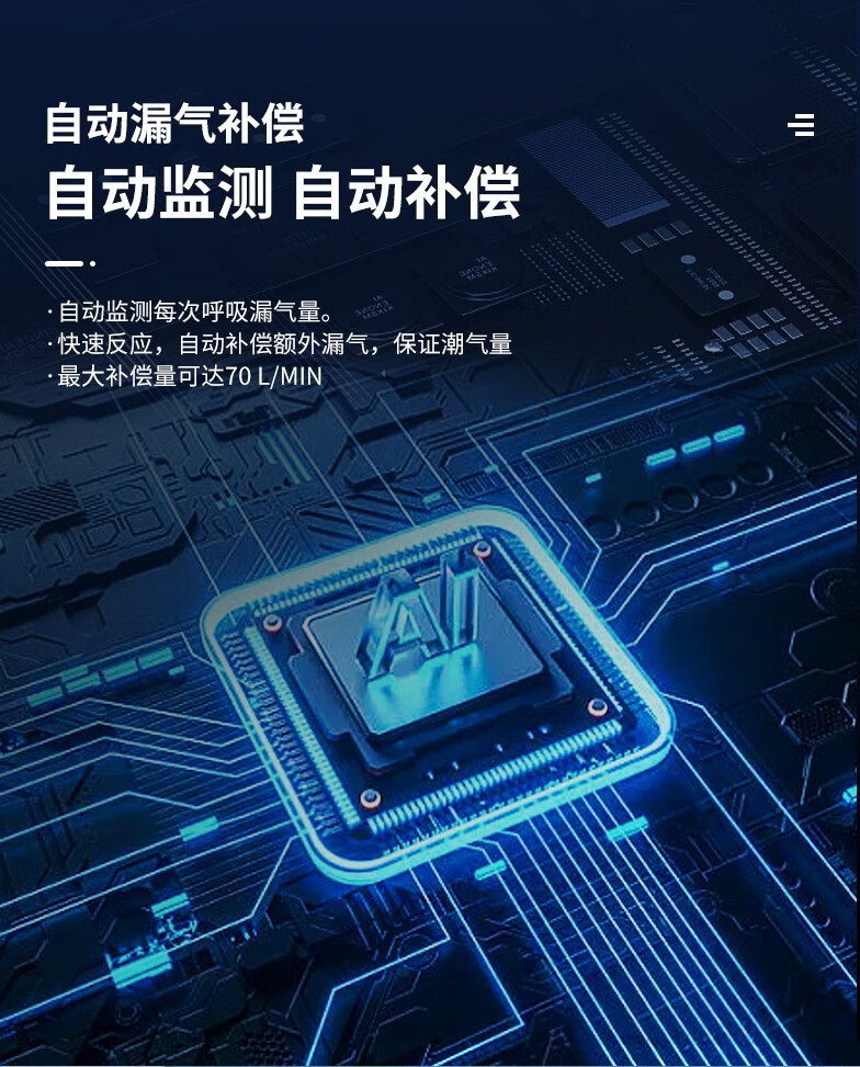 赛呼康全自动无创睡眠呼吸机SAFE100 A20D